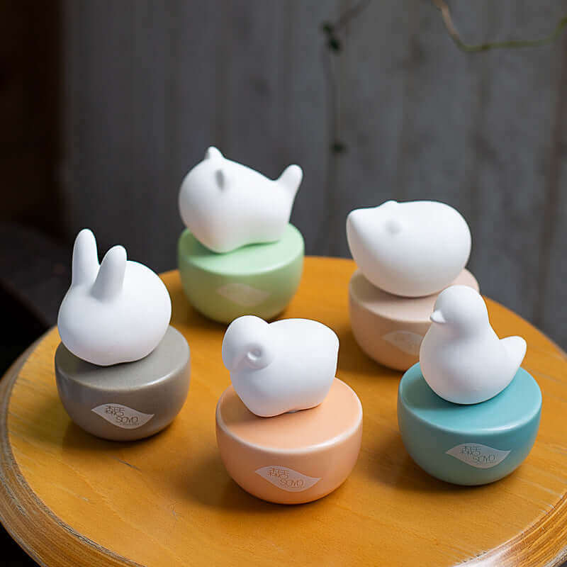 Aromatherapy Minimalist Ceramic Set - Bird