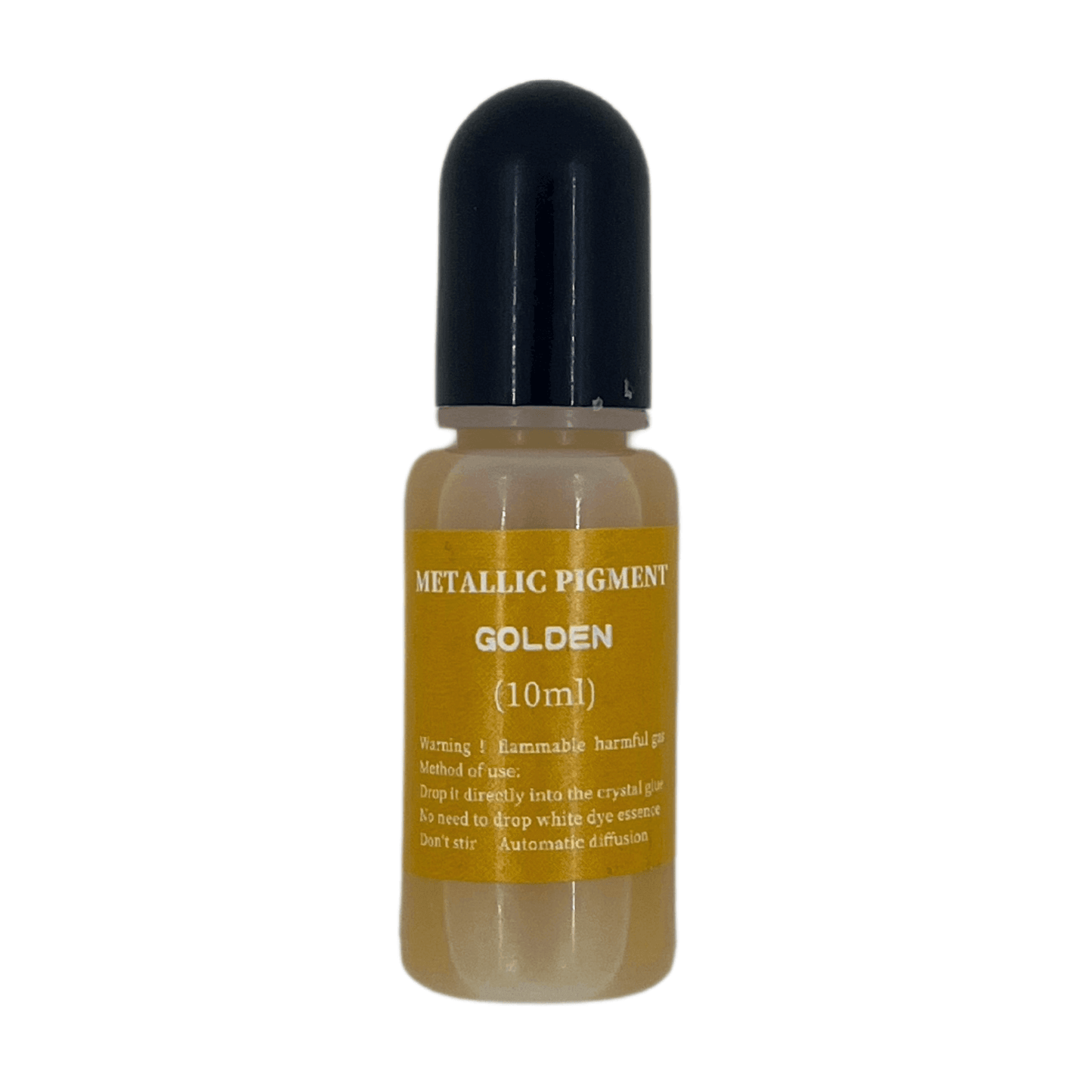 Metallic Epoxy Resin Alcohol Ink - 10ml - Gold