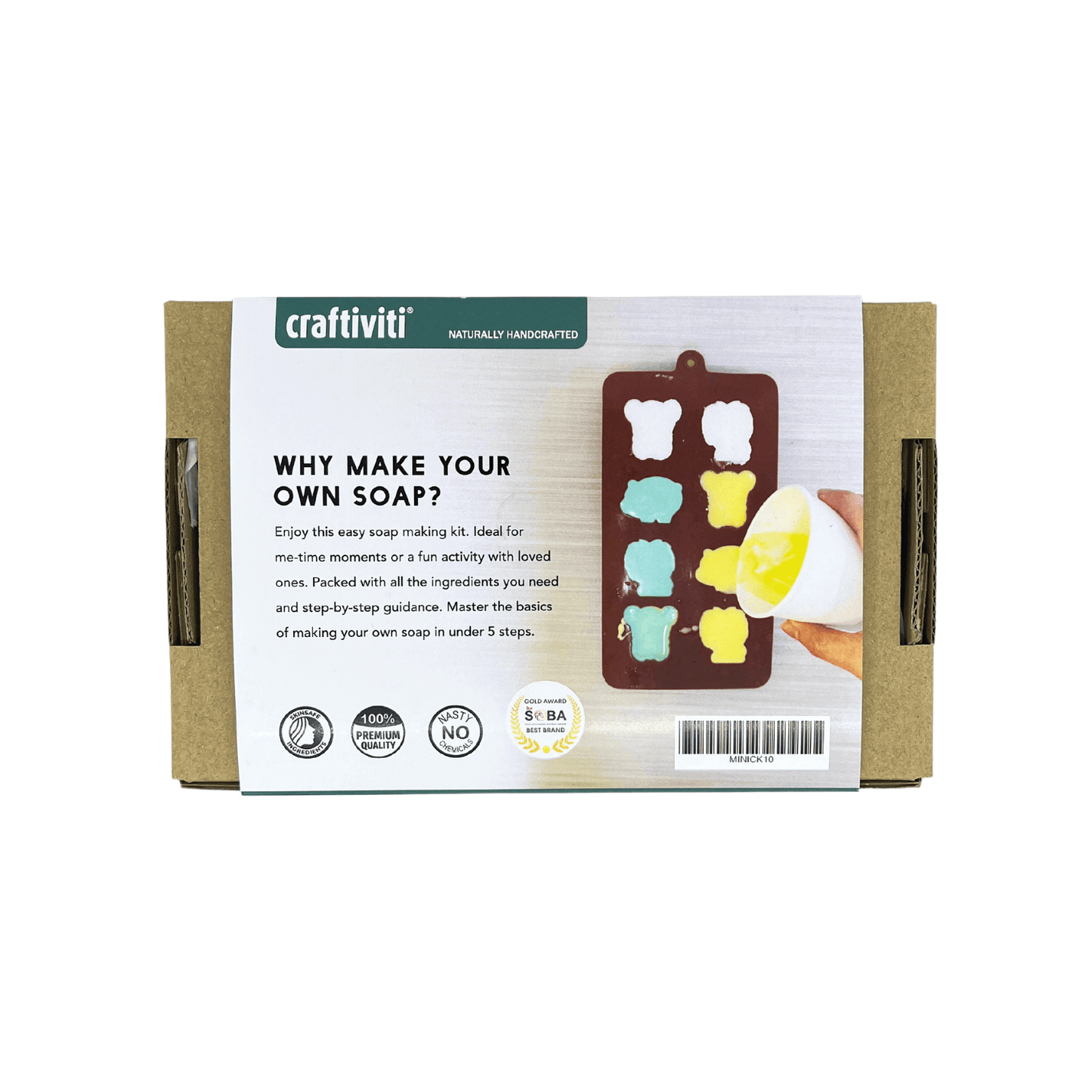 Crafti-Kit - Melt & Pour Animal Soap Making Kit