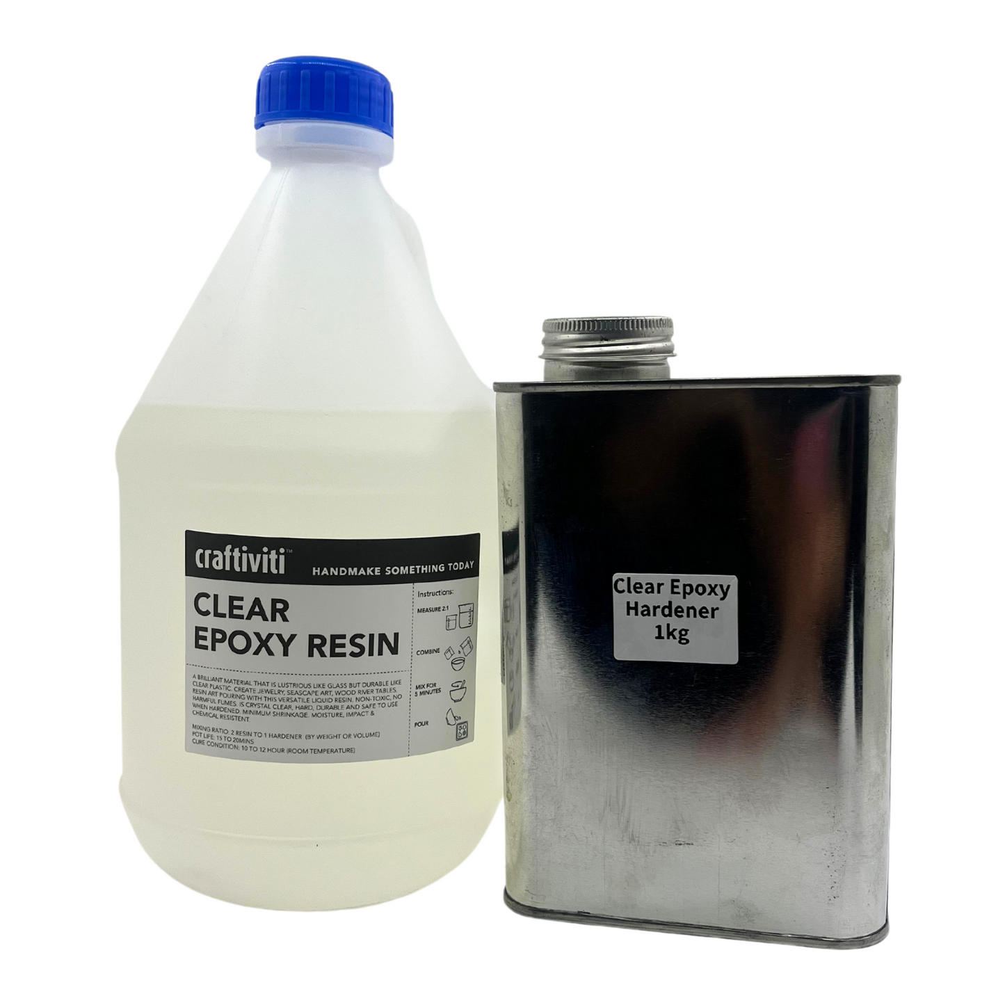 Clear Epoxy Resin & Hardener