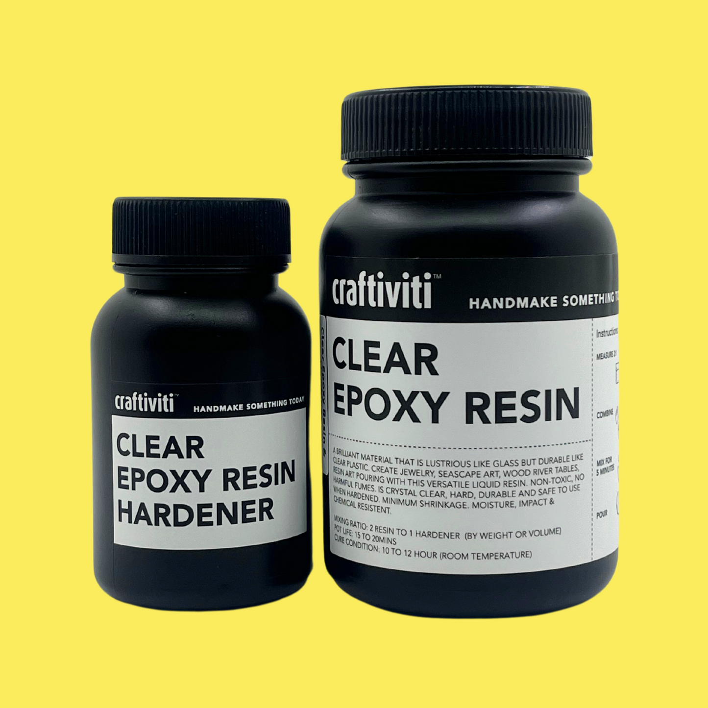 Clear Epoxy Resin & Hardener