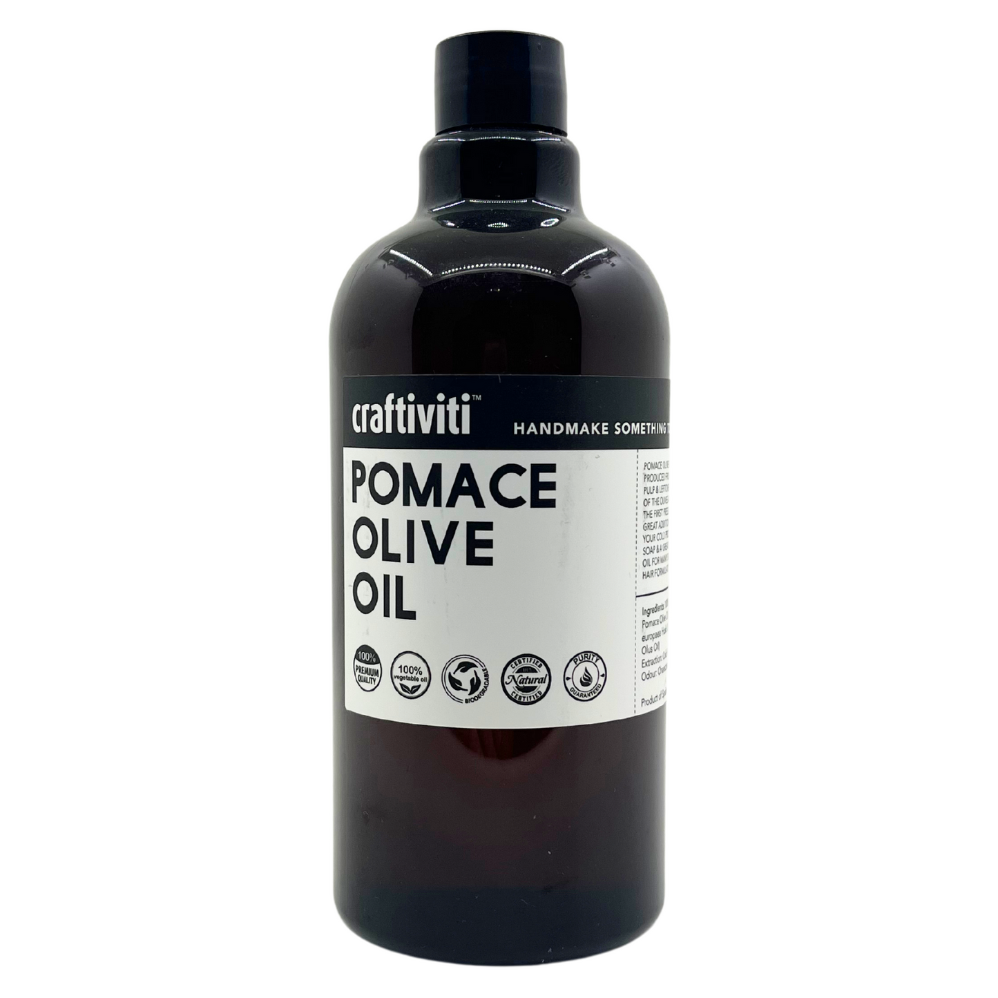 Pomace Olive Oil (Spain) - Cosmetic Grade