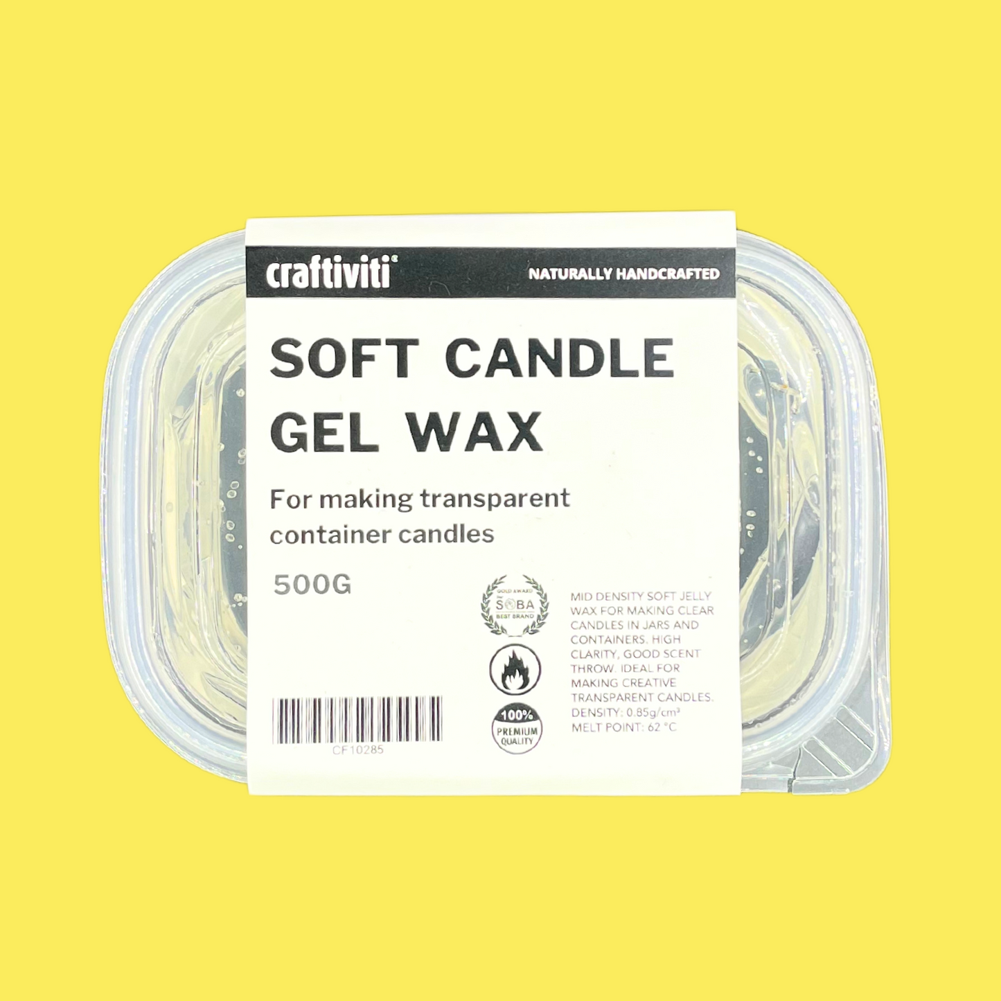 Clear Gel Wax - Jelly Wax - 500g