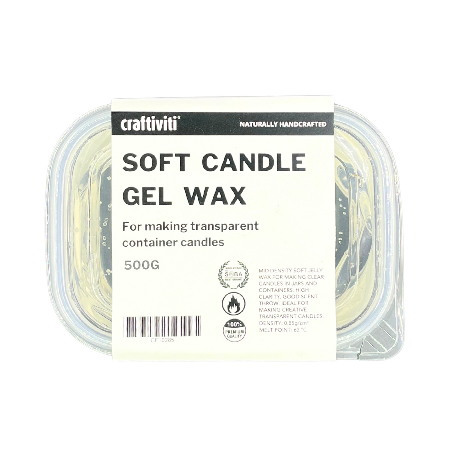 Clear Gel Wax - Jelly Wax - 500g