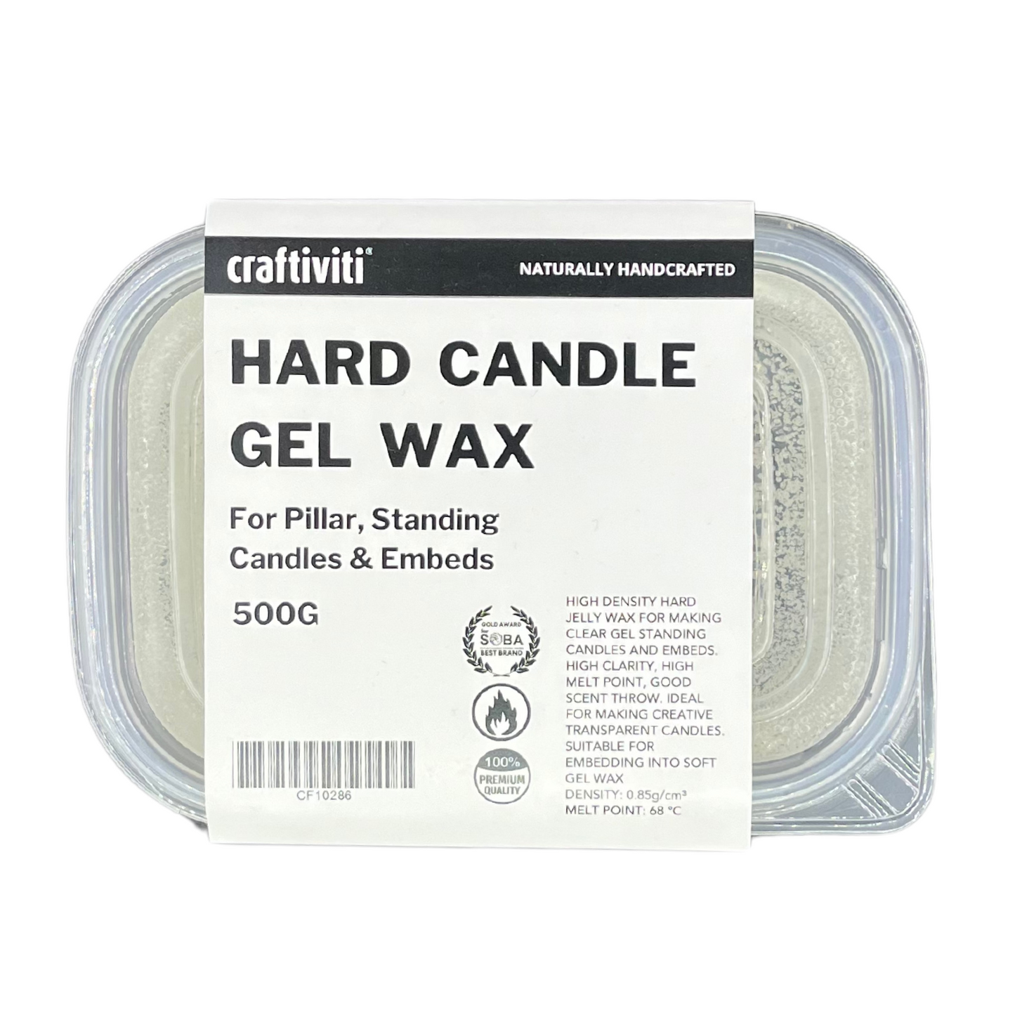 Clear Gel Wax - Jelly Wax - 500g