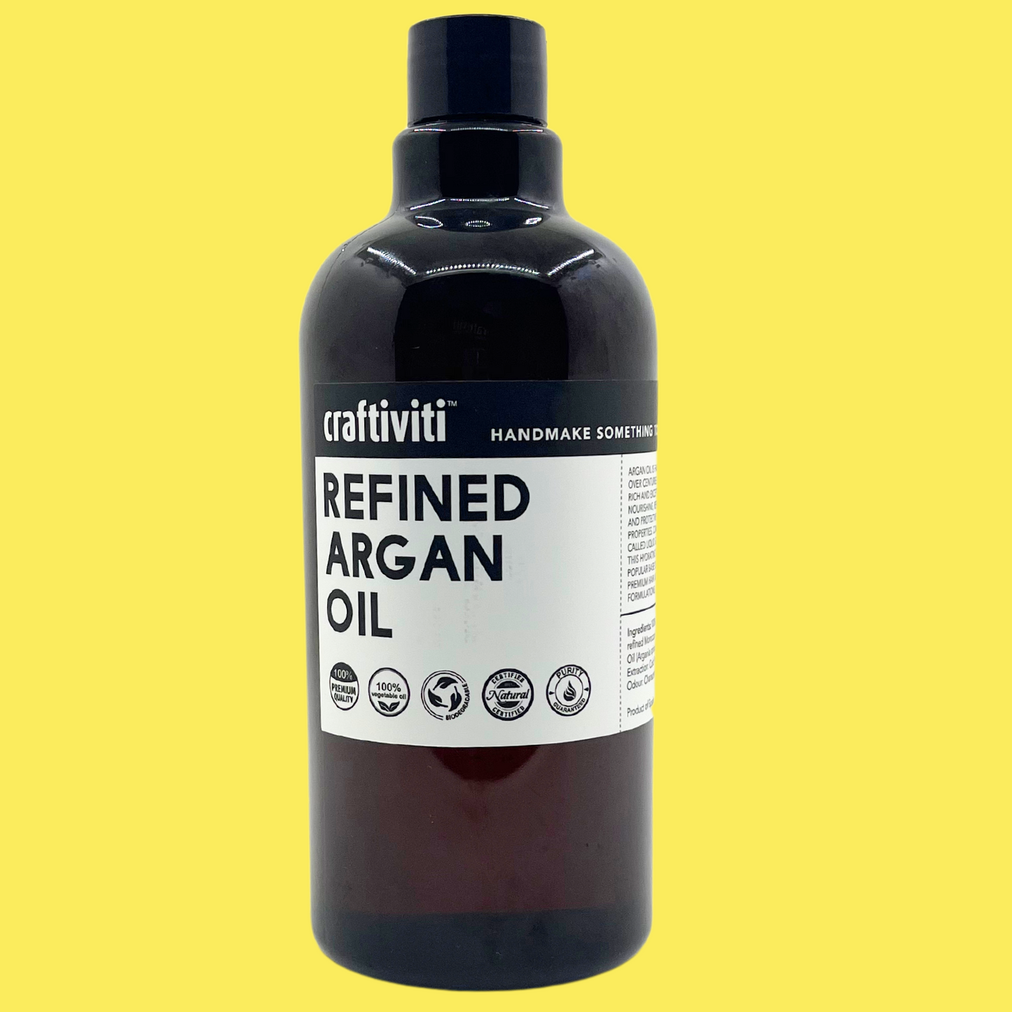 Refined Argan Oil (Morocco) - Cosmetic Grade