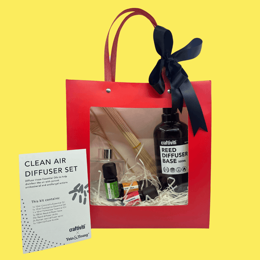 Clarity Boost Essential Oil Reed Diffuser Gift Set (LIMITED EDITION)
