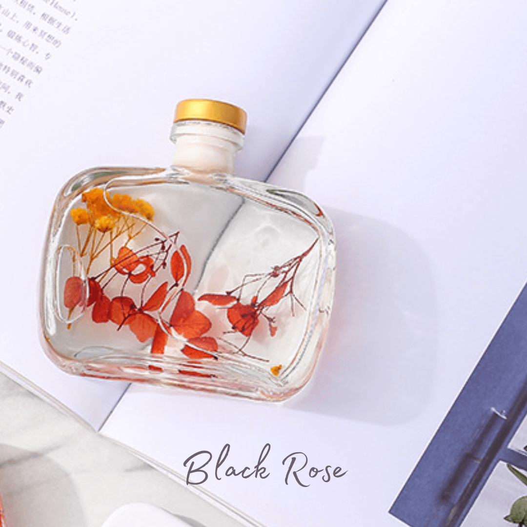 Aromatherapy Diffuser - 100ml - Black Rose