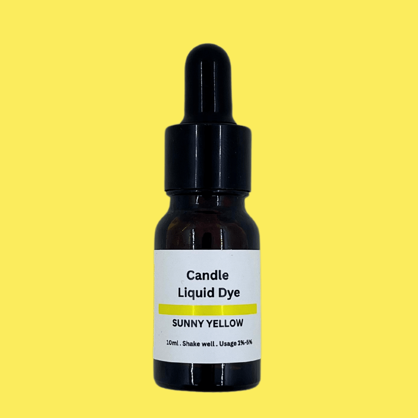 Candle Liquid Dye 10ml - Sunny Yellow