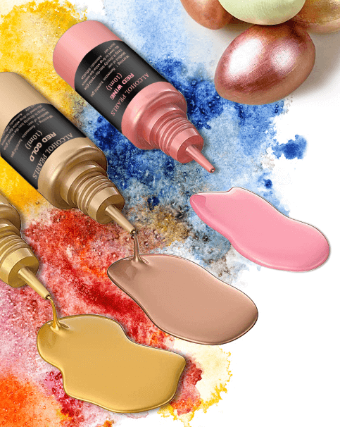 Metallic Epoxy Resin Alcohol Ink - 10ml - Gold