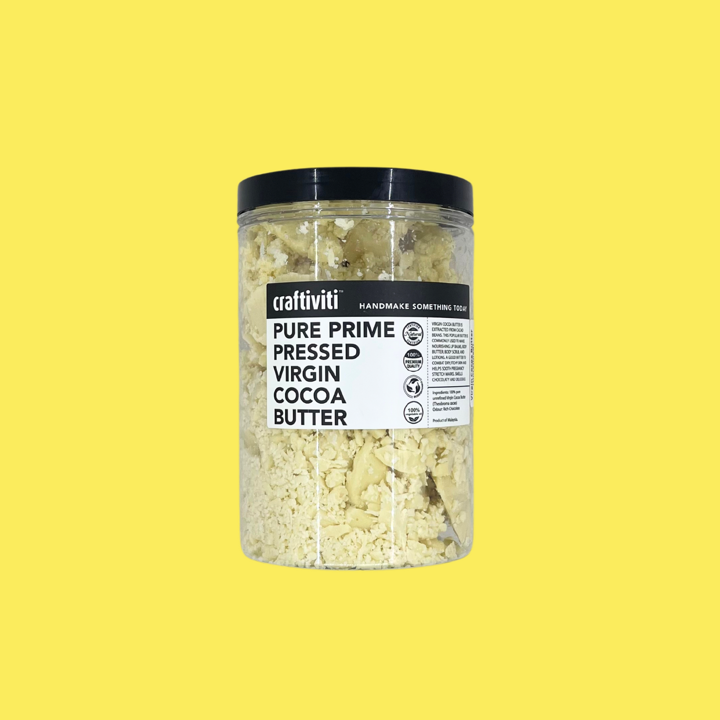 Virgin Cocoa Butter (Unrefined)