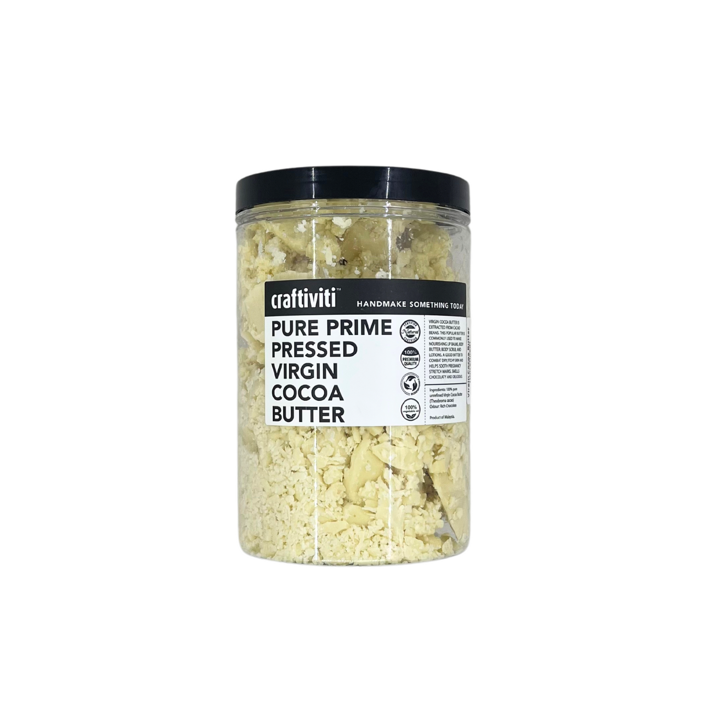 Virgin Cocoa Butter (Unrefined)