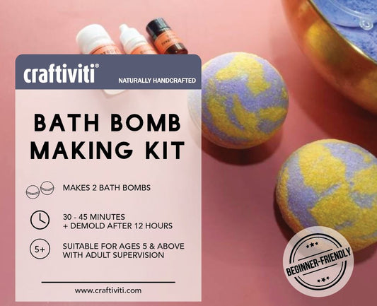 Crafti-Kit - Bath Bomb Making Kit (NEW EDITION 2025)