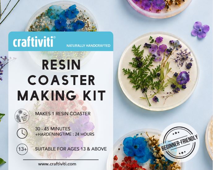Crafti-Kit - Resin Coaster Making Kit