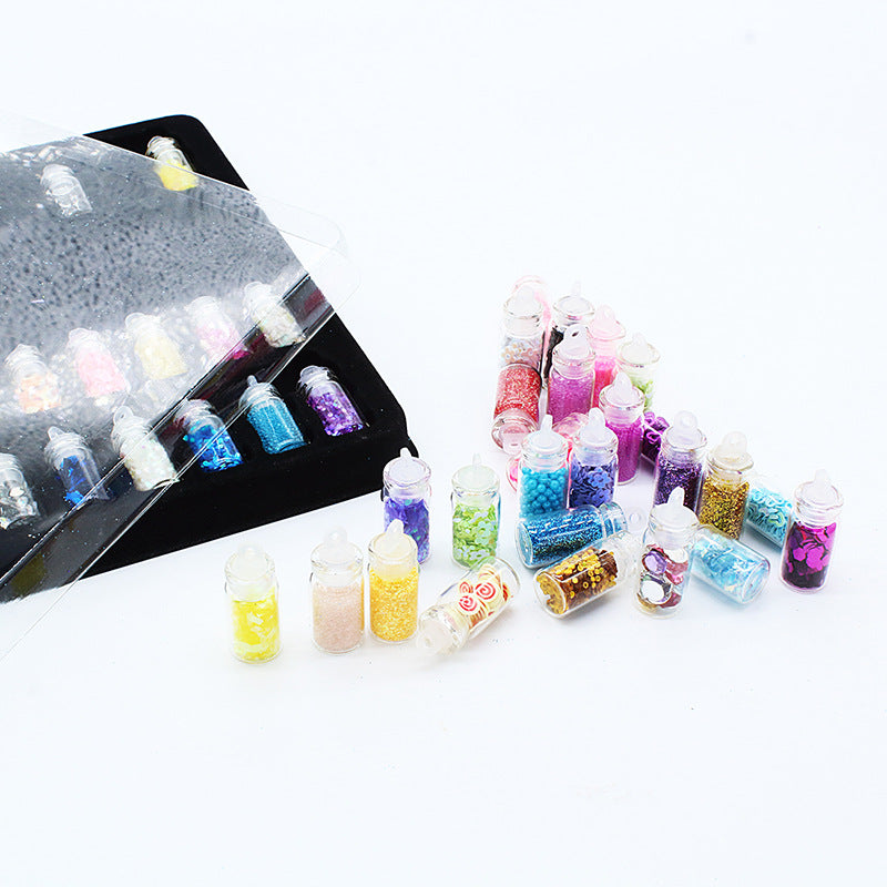 48-Colour Glitter and Sequin Set for Resin Art (48 pcs)
