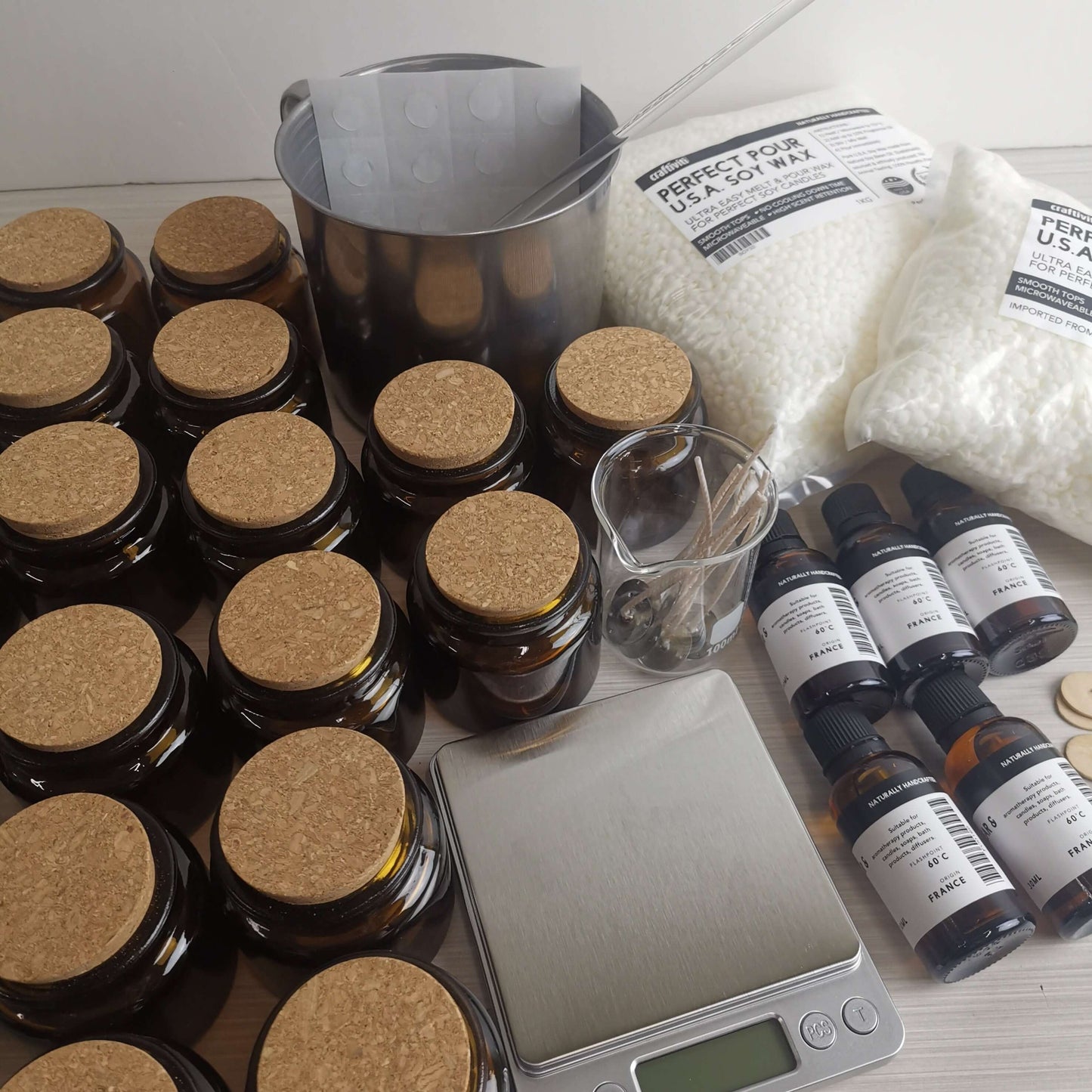Business Startup Kit 2 – 20pcs x 70g Soy Wax Candles