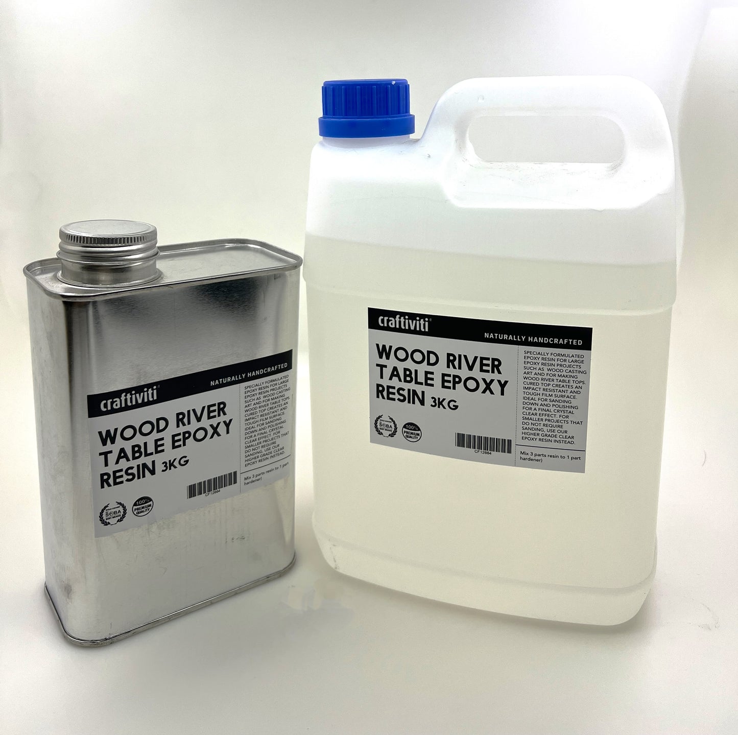Wood River Table Epoxy Resin 3kg + Hardener 1kg