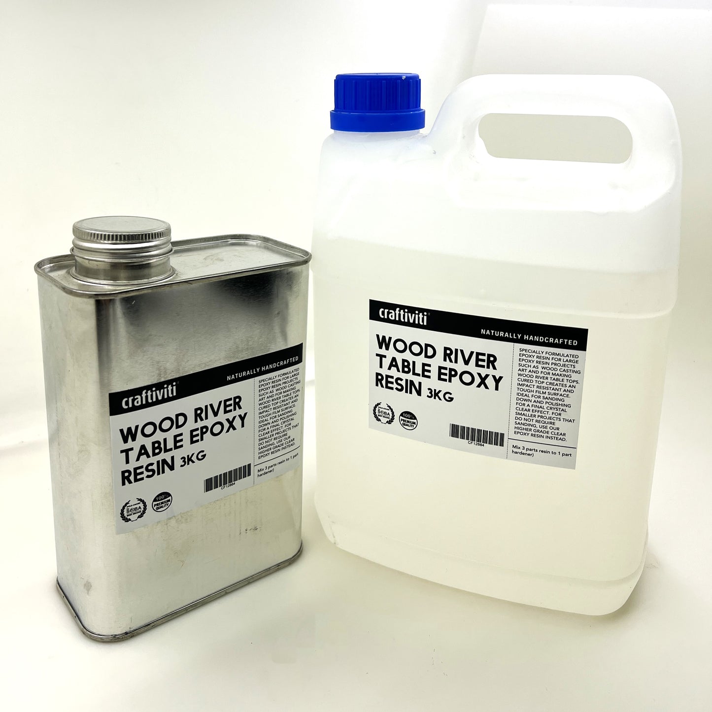 Wood River Table Epoxy Resin 3kg + Hardener 1kg