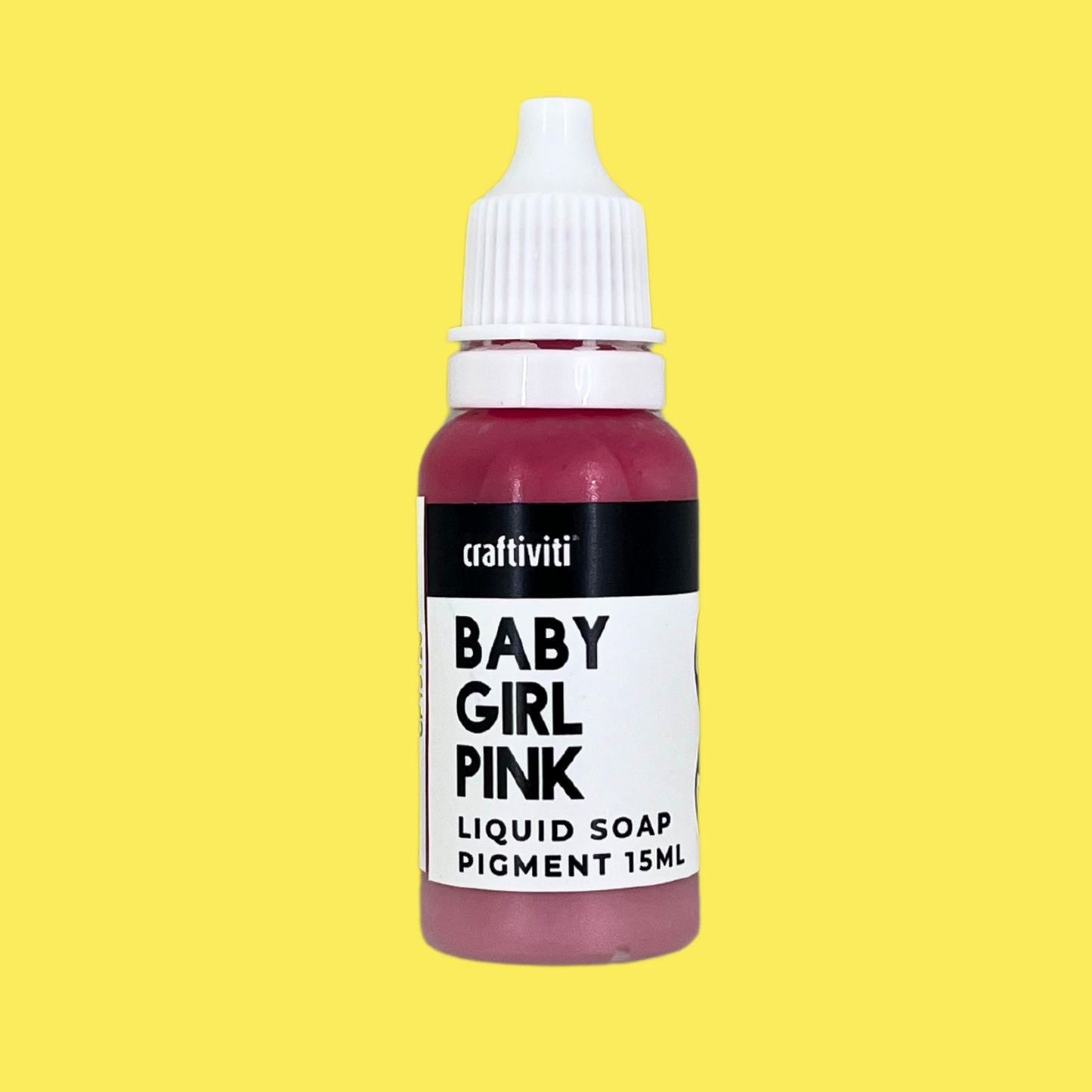 Liquid Soap Pigment 15ml - Baby Girl Pink