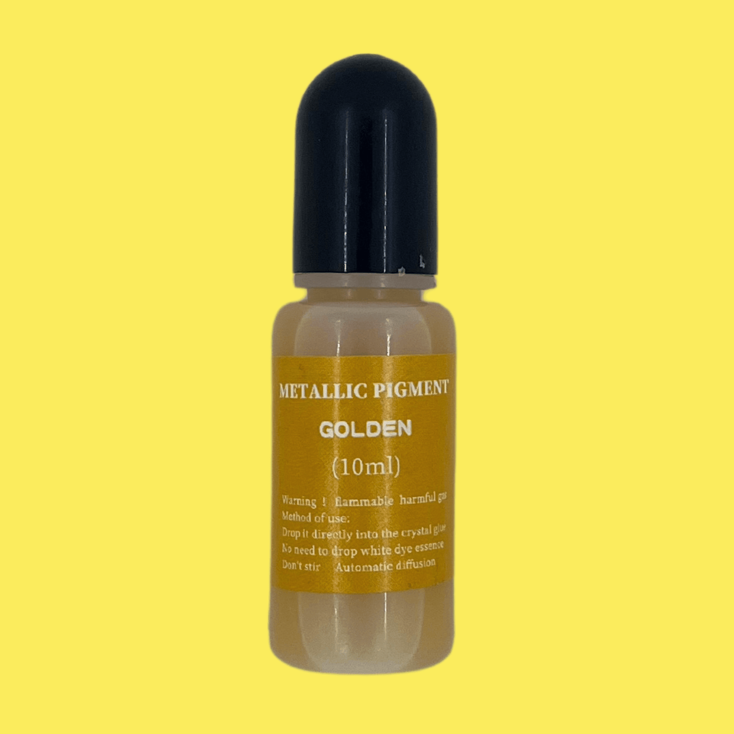 Metallic Epoxy Resin Alcohol Ink - 10ml - Gold