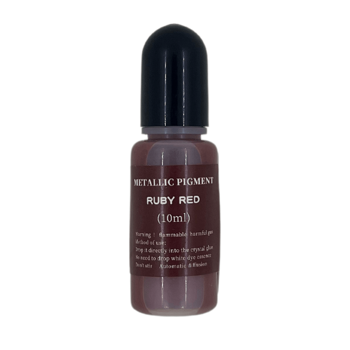 Metallic Epoxy Resin Alcohol Ink - 10ml - Ruby Red