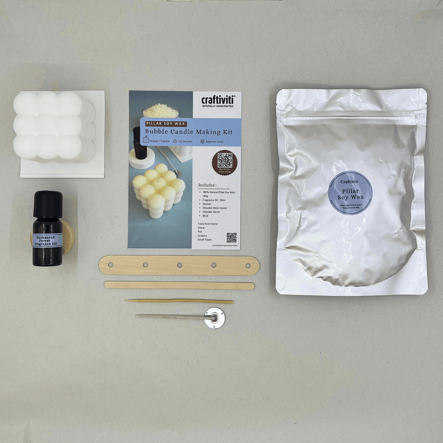Crafti-Kit - Bubble Candle Making Kit