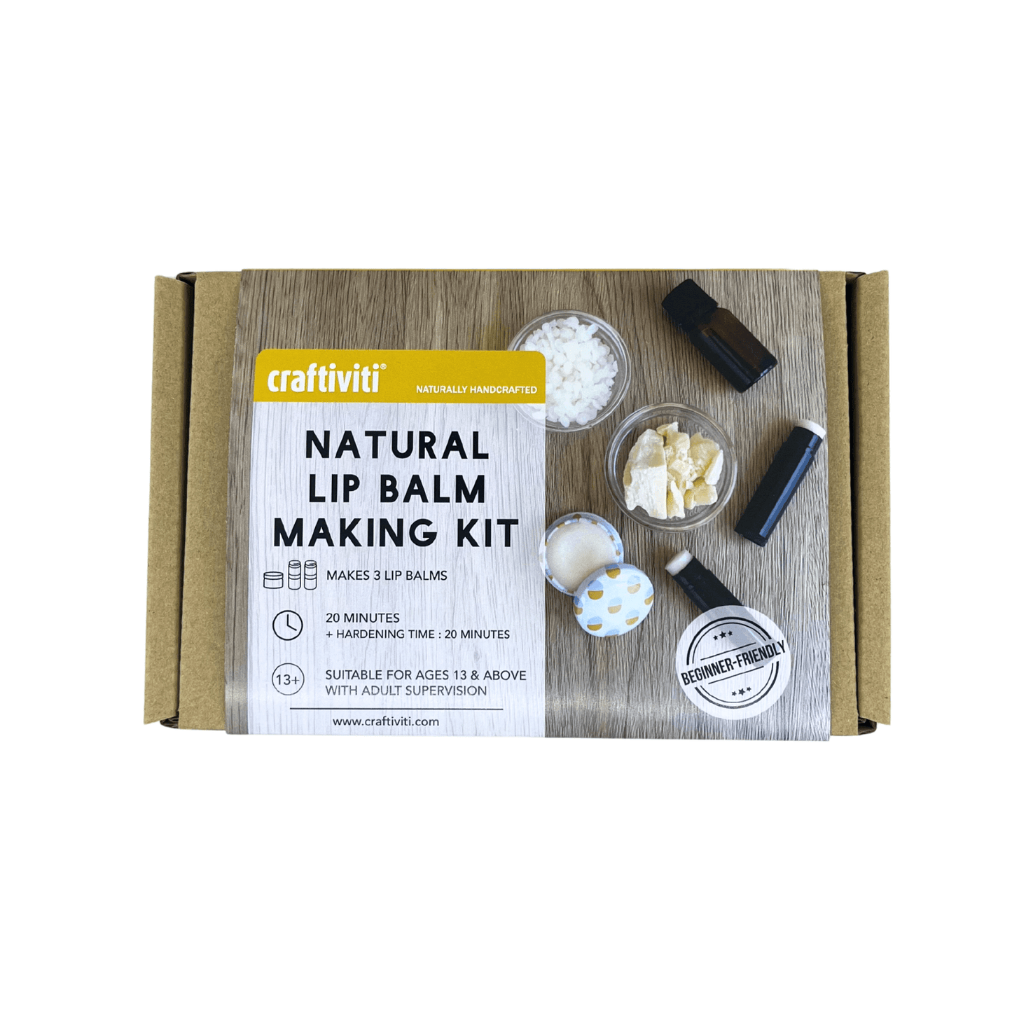 Crafti-Kit - Natural Lip Balm Making Kit