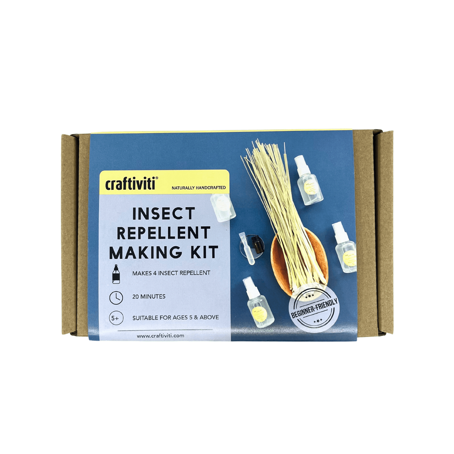 Crafti-Kit - Eco-Friendly Insect Repellent Kit