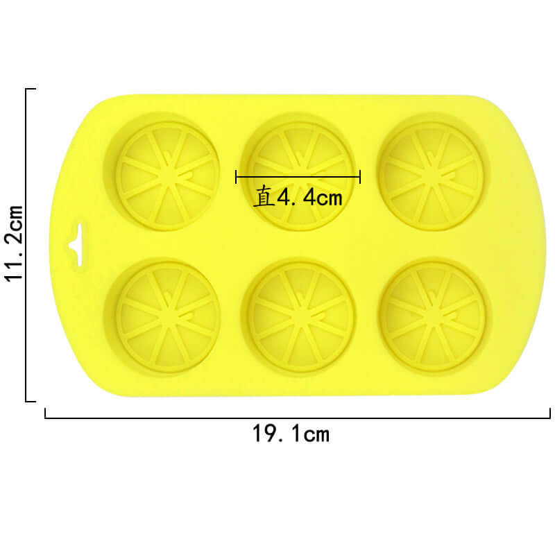 Lemon Slice Silicone Mold (25g) - 6pcs