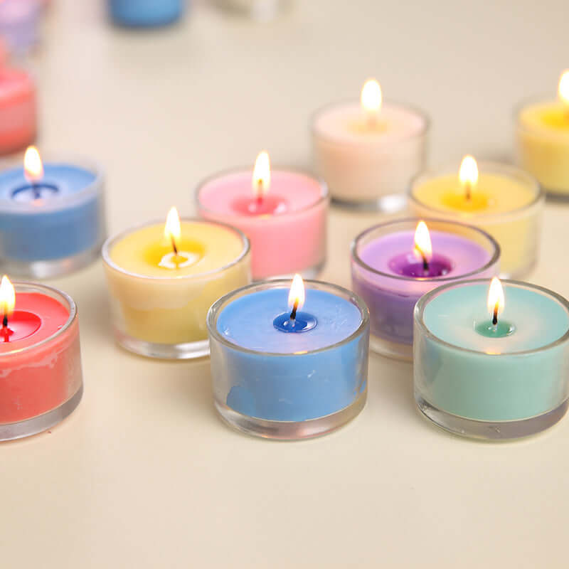 Scented Tea Light Candles - 6pcs