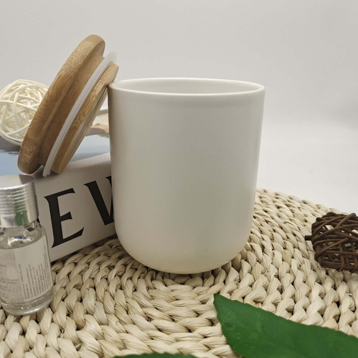 Nordic Candle Ceramic Jar