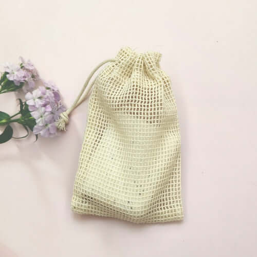 Pure Cotton Bar Soap Foaming Bag