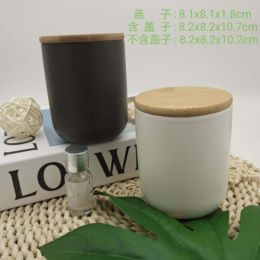 Nordic Candle Ceramic Jar