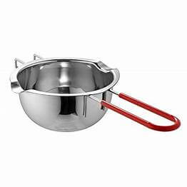 Double Boiler Pot For Soap Or Wax - Heatproof Handle