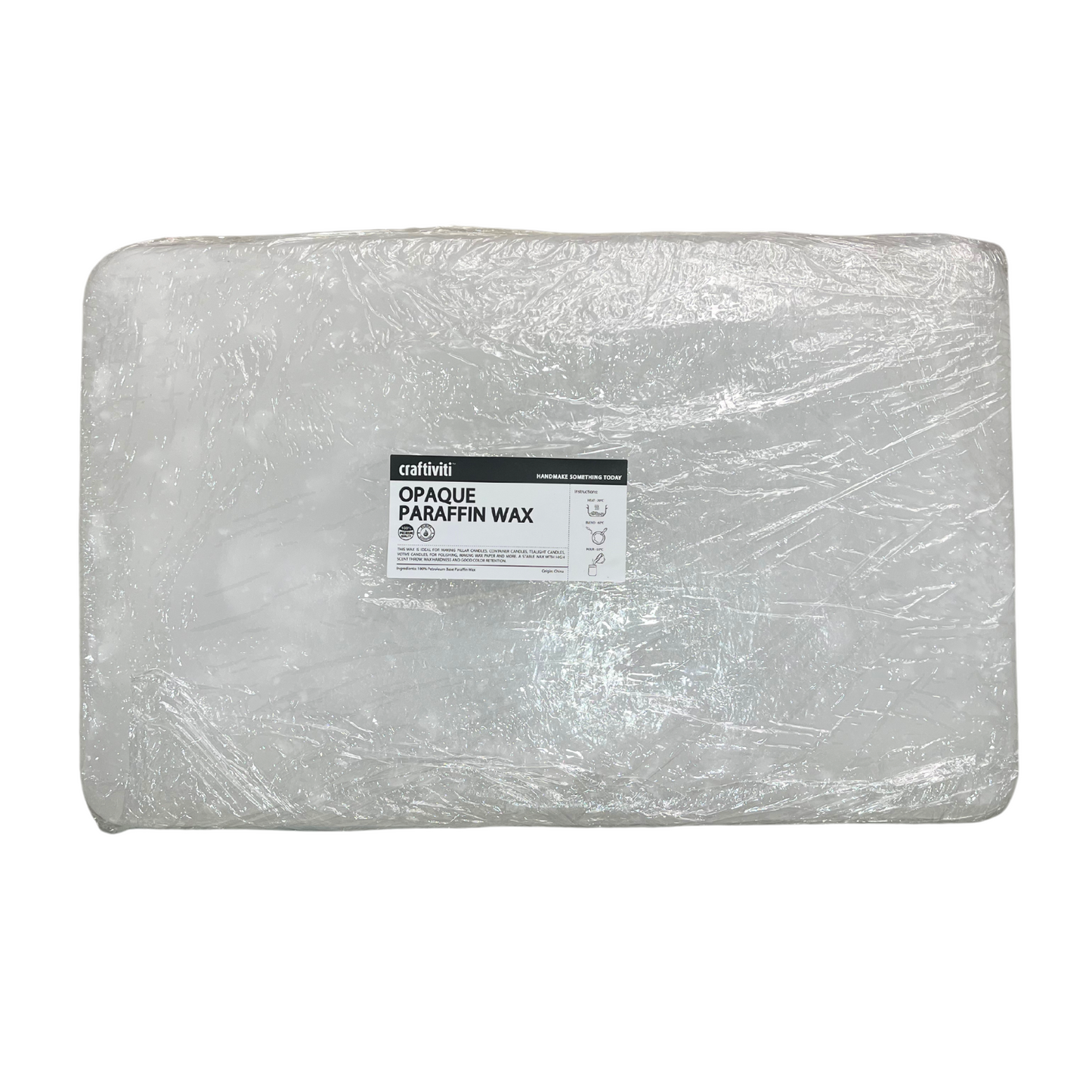 Opaque Paraffin Wax