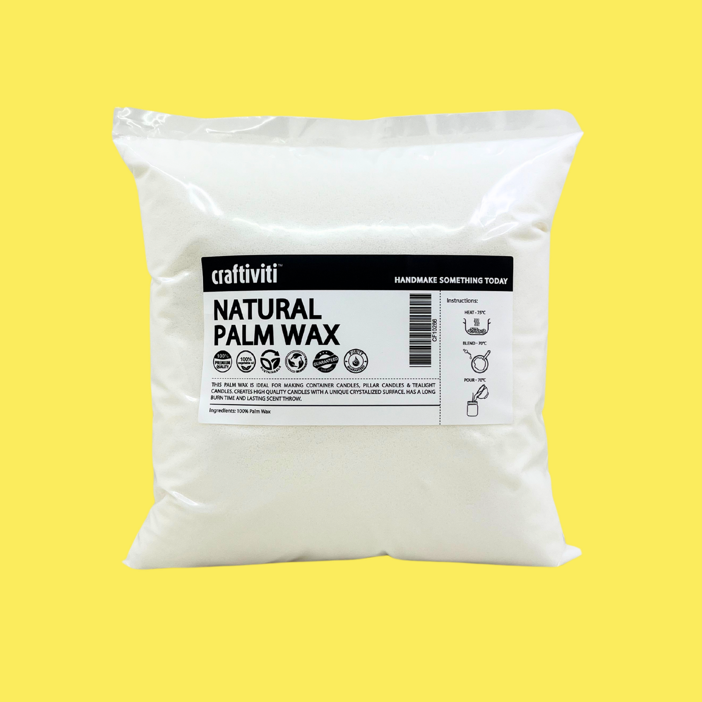 Natural Palm Wax for candle making