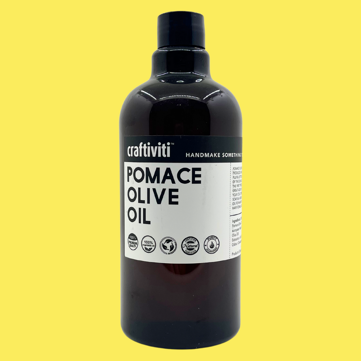 Pomace Olive Oil (Spain) - Cosmetic Grade