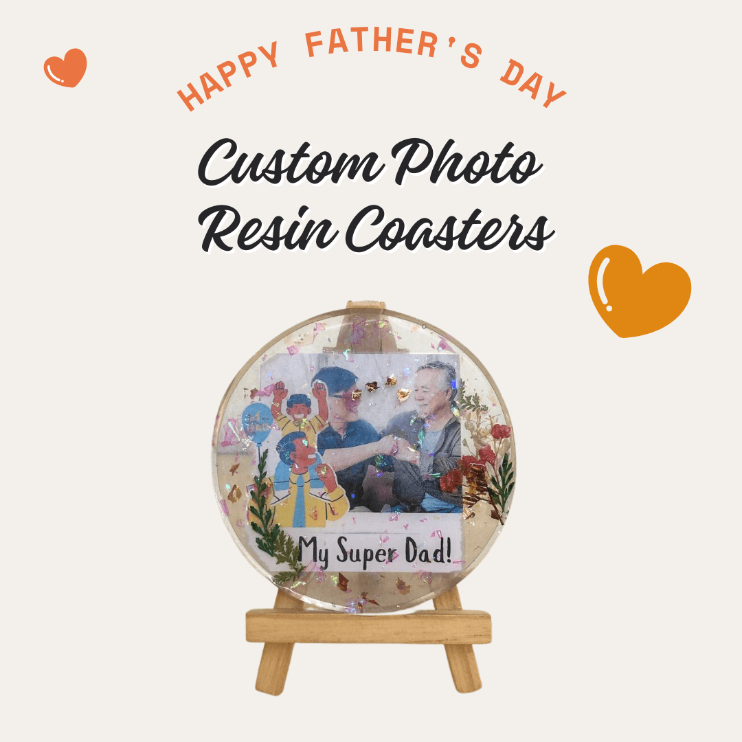 Custom Photo Resin Coasters