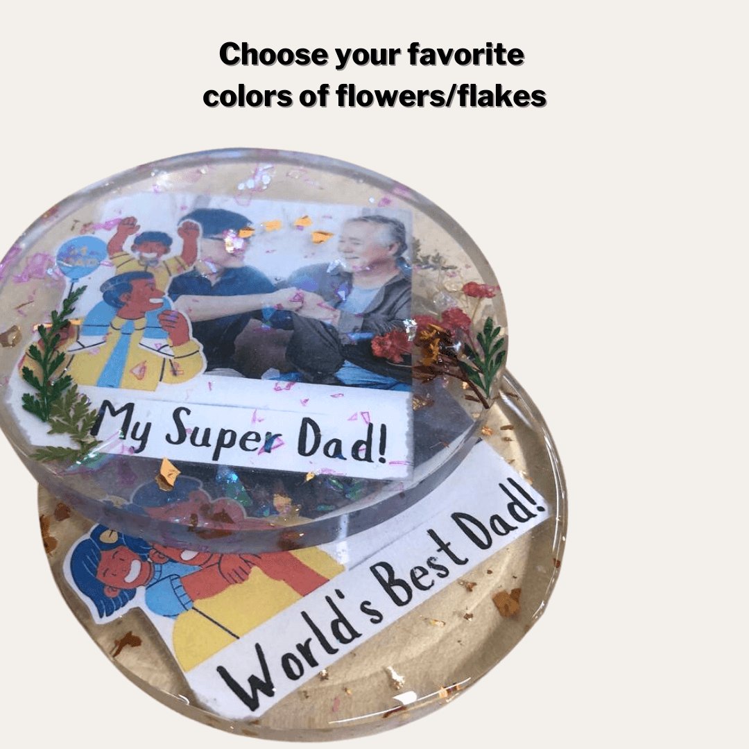 Custom Photo Resin Coasters