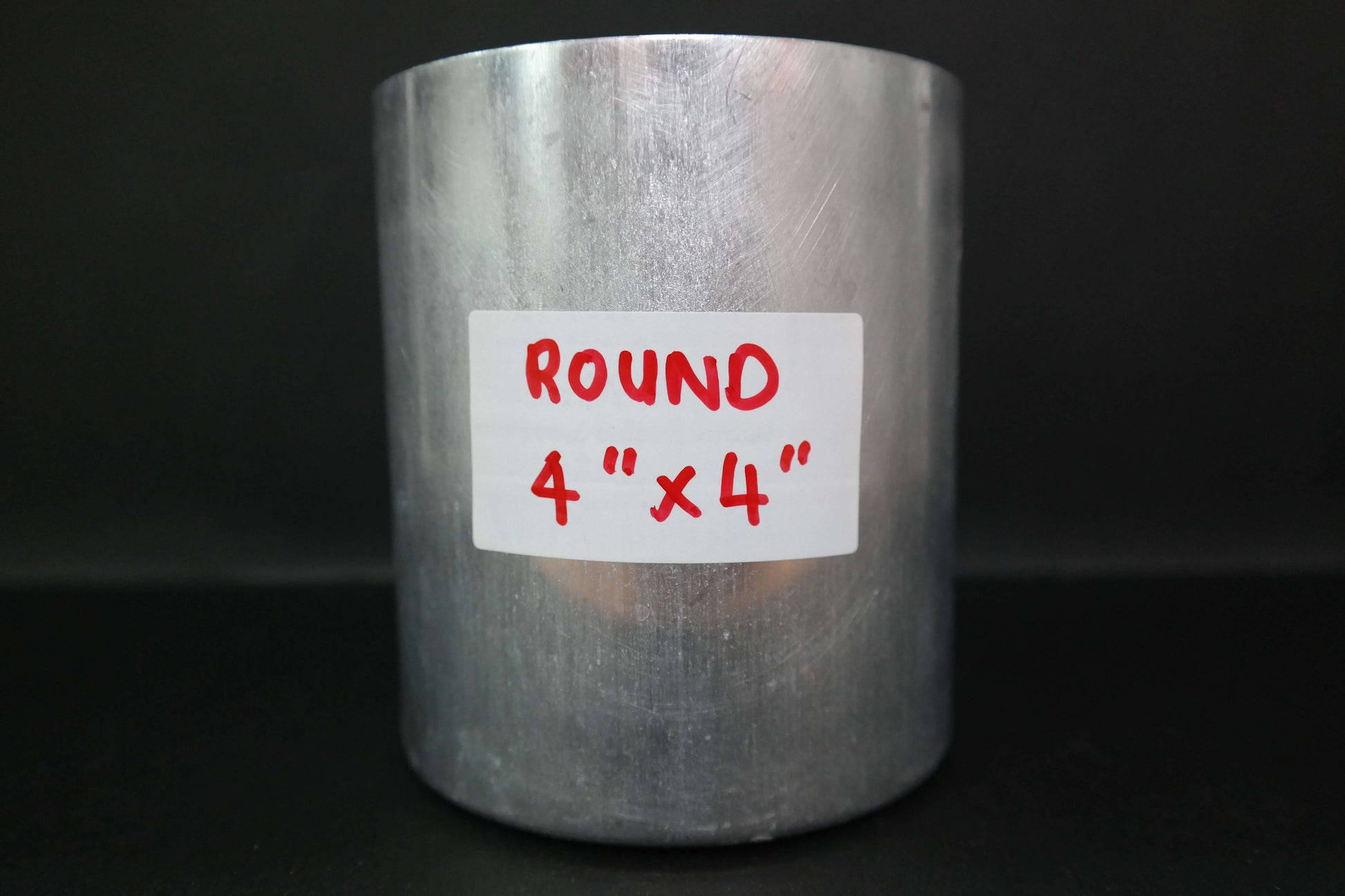 Round Aluminium Candle Mold