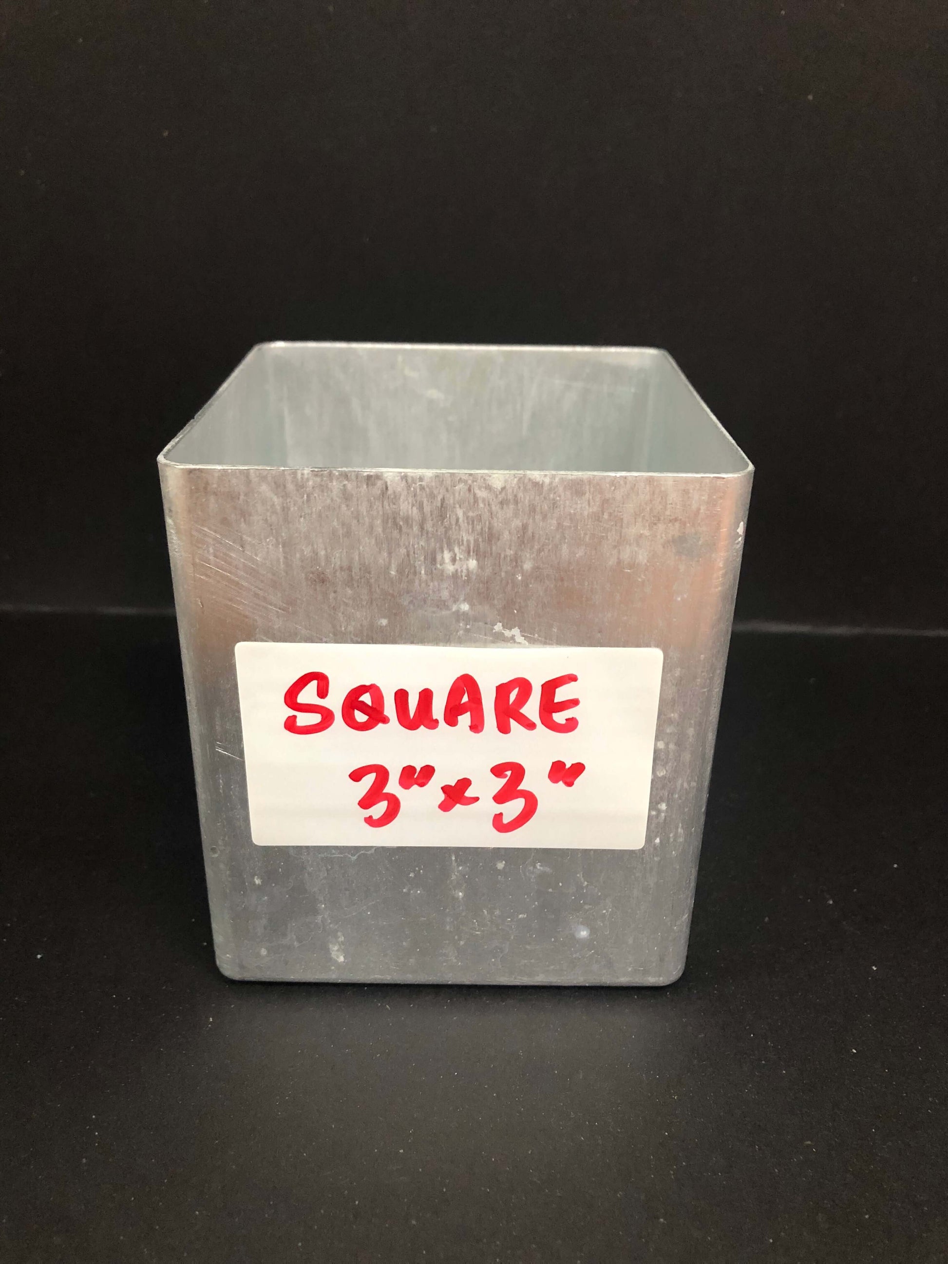 Square Aluminium Candle Mold