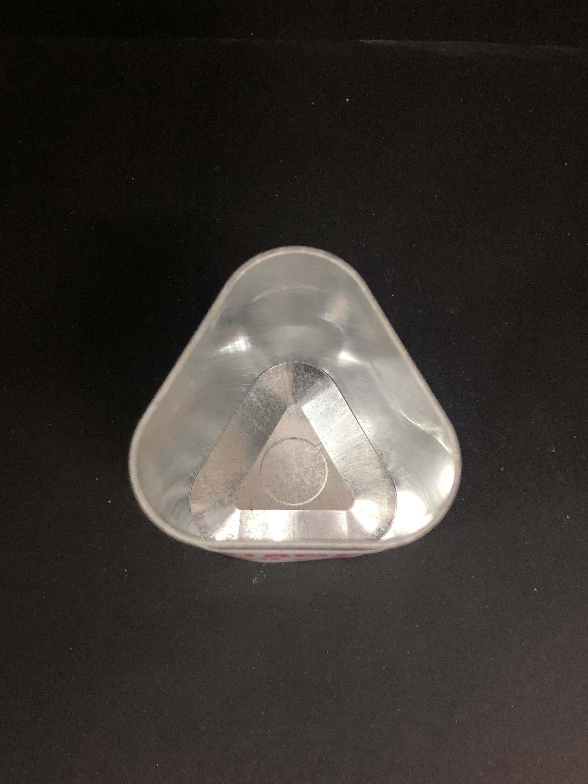 Triangle Aluminium Candle Mold - 2" x 3"