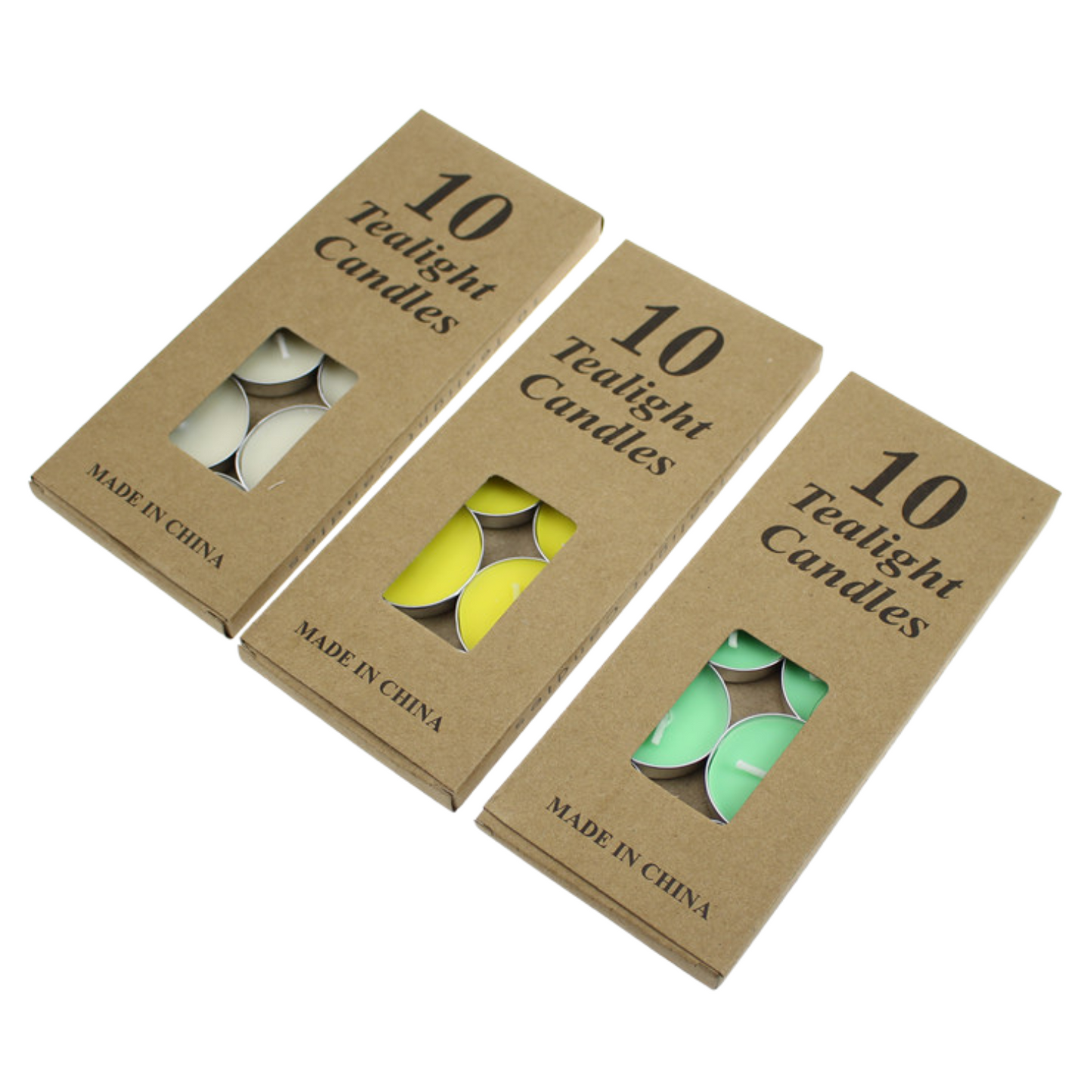 Tealight Candles - 10pcs (8mm x 35mm)