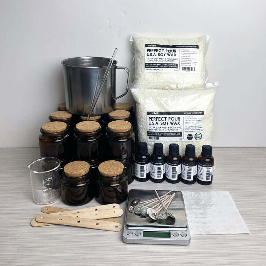 Business Startup Kit 2 – 20pcs x 70g Soy Wax Candles