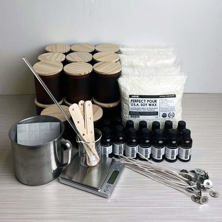 Business Startup Kit 1 - 20pcs x 180g Soy Wax Candles