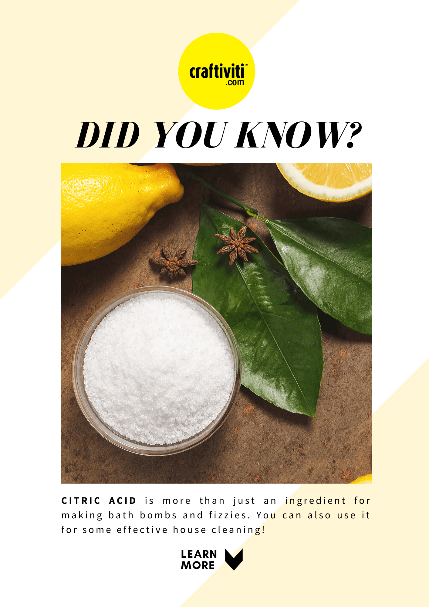 Citric Acid Anhydrous - 1kg