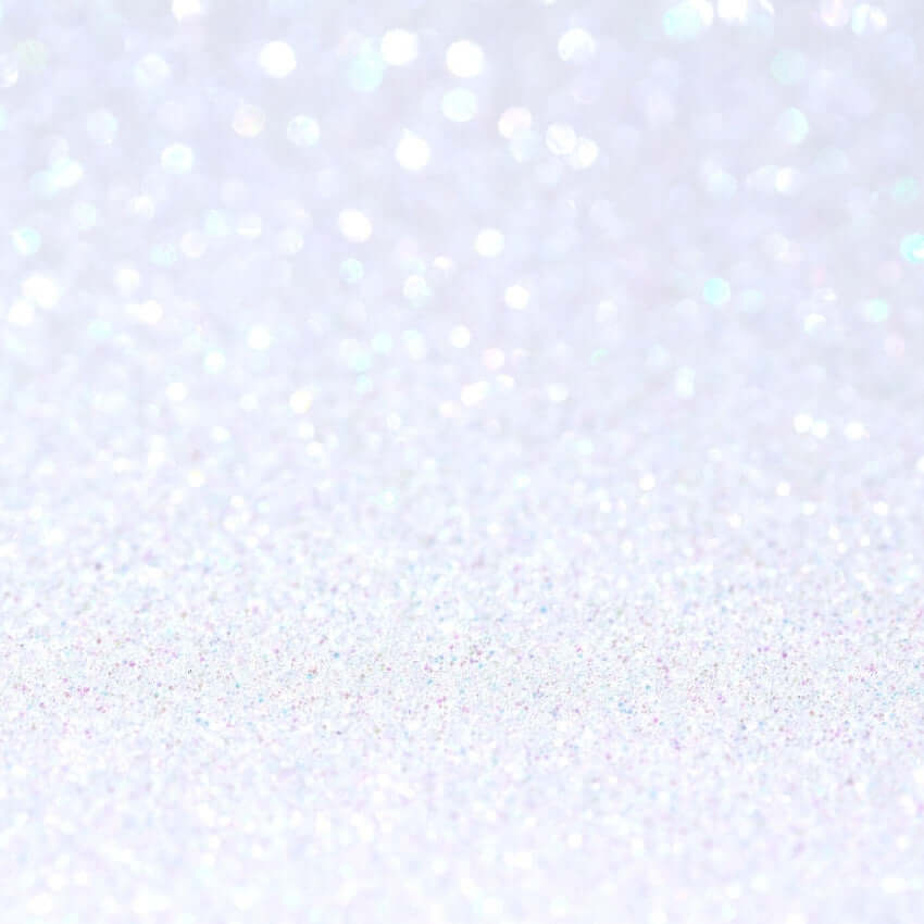 Cosmetic Glitter - Rainbow Lilac White - 10g
