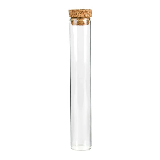 Glass Container - Cork Cap - Clear - 100ml