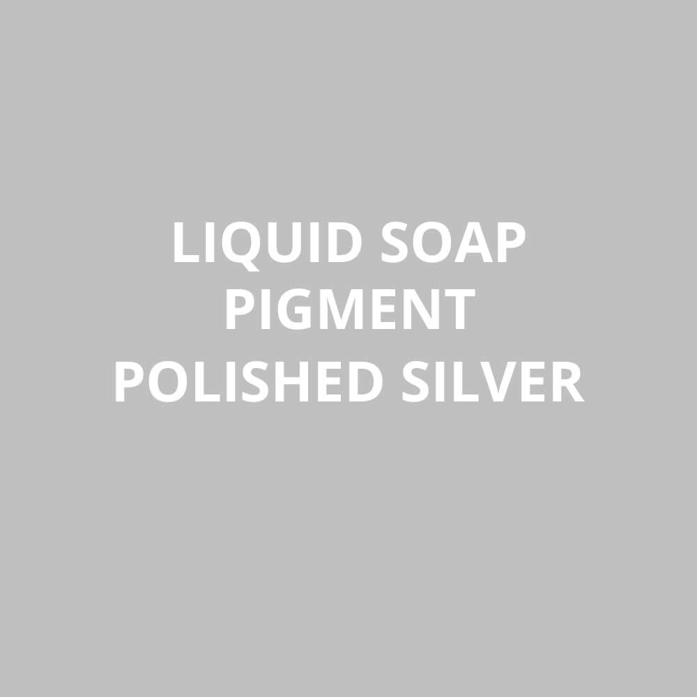 Liquid Soap Pigment 100ml - Polished Silver