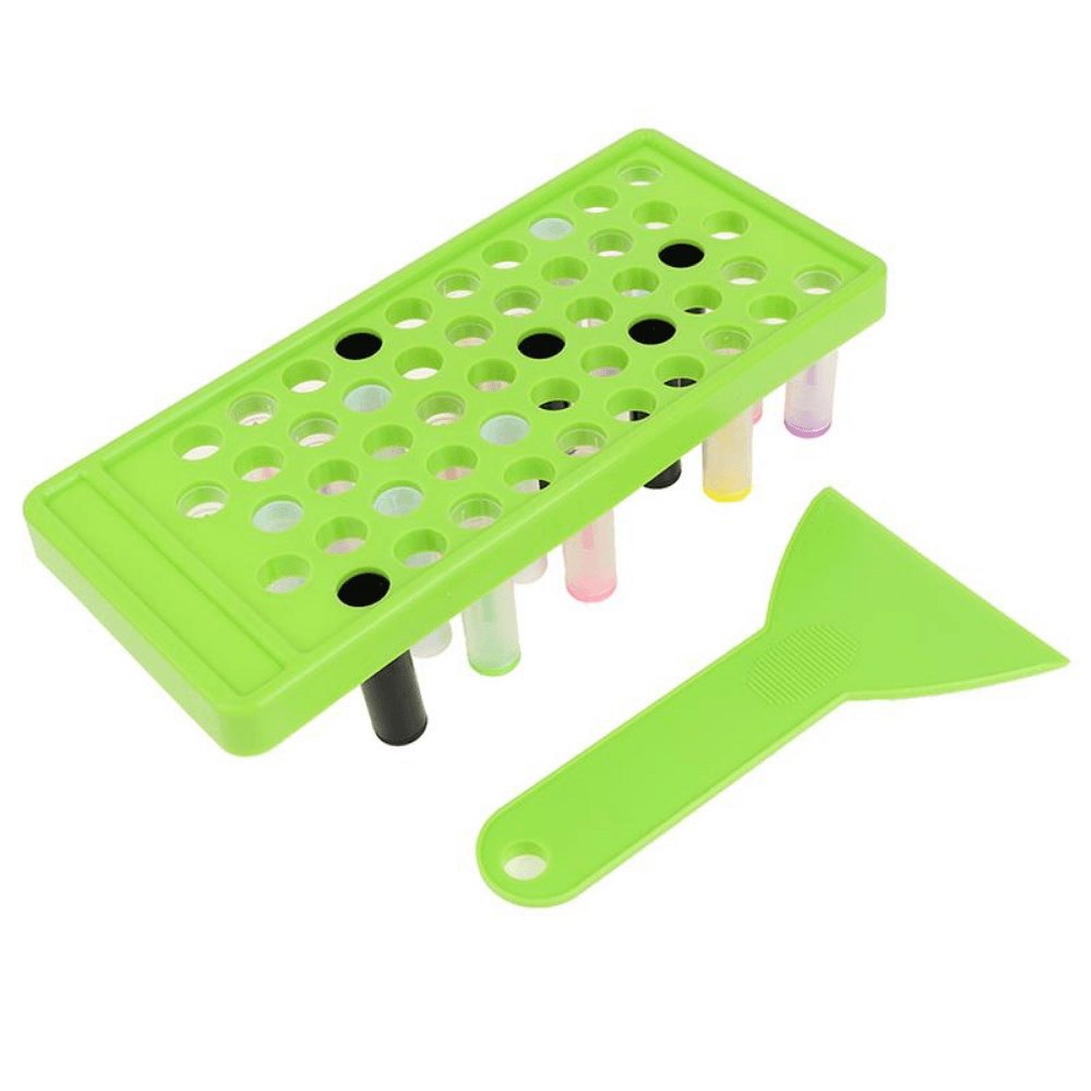 Plastic Lip Balm Filling Tray Empty Lipsticks Filling Tubes Mold